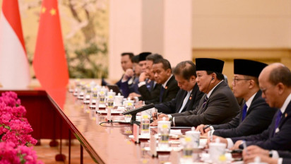 Jam Tangan Prabowo Saat Bertemu Presiden China Xi Jinping Bikin Salfok, Netizen Puji Pilihan Sederhana Presiden