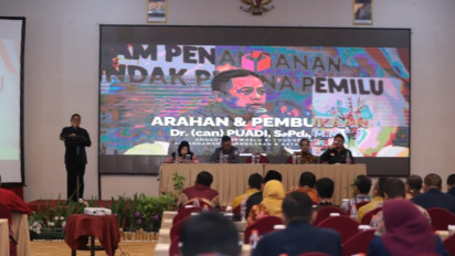 Sadar Ekspektasi Publik ke Bawaslu, Puadi Minta Jajaran Bawaslu Fokus pada Penegakan Keadilan Pemilu dan Konsolidasi