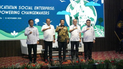 Perkenalkan Social Enterprise, Menteri Hukum: Solusi Dari Pengembangan Bisnis dan Misi Sosial Indonesia