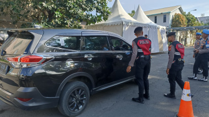 Antisipasi Kericuhan, Ribuan Personel Keamanan Diturunkan Kawal Debat Pilwalkot Makassar