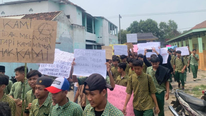 Diduga Lakukan Pelecehan dan Tindak Kekerasan, Ketua Yayasan dan Kepala Sekolah di Jombang Didemo Ratusan Siswa