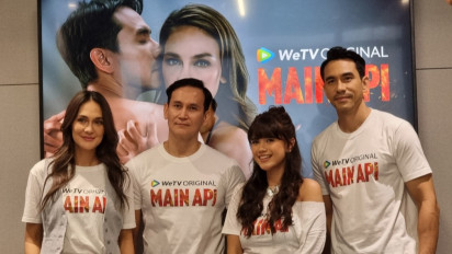 Angkat Isu Perselingkuhan, Luna Maya hingga Darius Sinathrya Bongkar Proses di Balik Layar Series Main Api