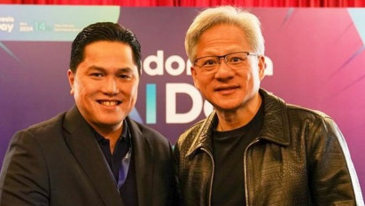 Momen Pertemuan Erick Thohir dengan 'Manusia Rp2.000 Triliun', Bicarakan Hal Ini