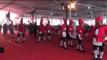 Bernuansa Budaya, Satuan Brimob Polda DIY Gelar Rangkaian HUT ke-79 Korps Brimob Polri