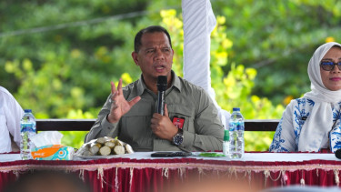 Dirjen Bina Pemdes Ajak Warga Desa Budo Saling Kolaborasi Untuk Majukan Desa