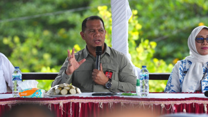 Dirjen Bina Pemdes Ajak Warga Desa Budo Saling Kolaborasi Untuk Majukan Desa