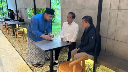 Meriahkan Pilgub Jateng, Jokowi Rencana Keliling Daerah Bareng Ahmad Luthfi dan Taj Yasin