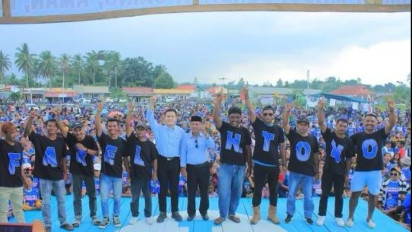 Kampanye Farrel Adhitama Dibanjiri Lautan Manusia di Haltim