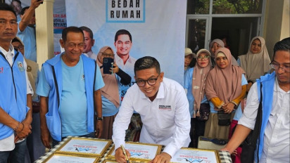 Gebrakan Relawan Andra Soni Beri Rumah Layak Huni ke Masyarakat