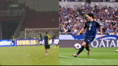 Belum Juga Main, Takumi Minamino Sudah Kecewa Berat Kondisi Lapangan Stadion GBK: Rumput Tidak Rata