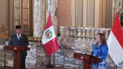 Bertemu Presiden Peru, Prabowo Akan Dukung Kesuksesan APEC 