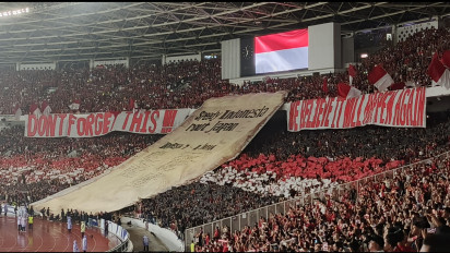 Usai Timnas Indonesia Dicukur Jepang 0-4: Teriakan untuk Shin Tae-yong Mengguncang SUGBK, Menggema Juga Dunia Maya