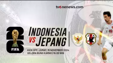Pertandingan Timnas Indonesia Vs Jepang di Kualifikasi Piala Dunia 2026 Zona Asia