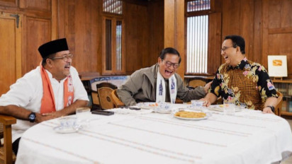 Pramono Makin Percaya Diri Dapat Dukungan 'Anak Abah' di Pulgub Jakarta Usai Bertemu Anies Baswedan