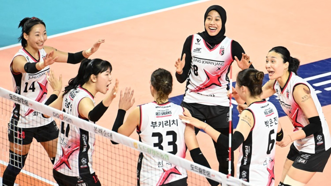 Update Klasemen Liga Voli Korea usai Red Sparks Kalahkan GS Caltex: Megawati Hangestri Mulai Berburu Posisi Lee So-young
            - galeri foto