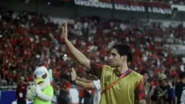 Pemain belakang Timnas Indonesia, Kevin Diks.