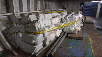 82 Karung Minuman Beralkohol Penyelundupan dari Filipina Berhasil Diamankan