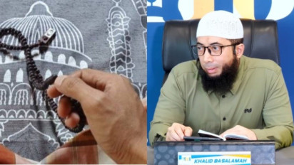Jangan Ubah Posisi Duduk Dulu, Setelah Salam Shalat Subuh Baca Zikir ini Anjuran Rasulullah SAW Kata Ustaz Khalid Basalamah