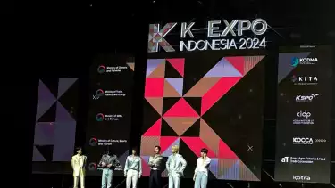 SF9 di K-Expo Indonesia 2024