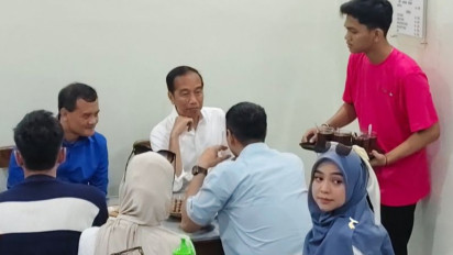 Andika Perkasa-Hendrar Prihadi Menang Survei SMRC Kalahkan Ahmad Luthfi-Taj Yasin, Jokowi: Siapa yang Bilang?