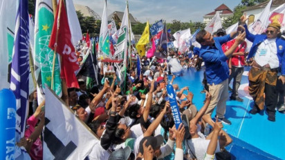 Kampanye Akbar di Solo, Ahmad Luthfi: Pak Jokowi Telah Mendukung Kita