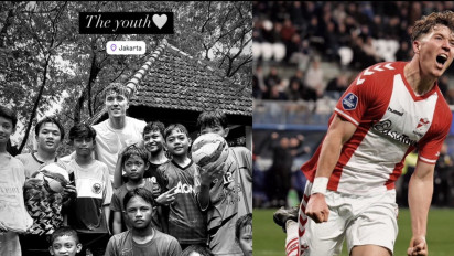 Naturalisasi Berjalan, Ole Romeny Sudah Melokal Total Main Bareng Bocah Jaksel sambil Hujan-hujanan, Striker FC Utrecht Itu bahkan Rela...
