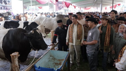 Kunker ke Lampung, Mentan Amran Bereskan 5 Keluhan Petani-Peternak