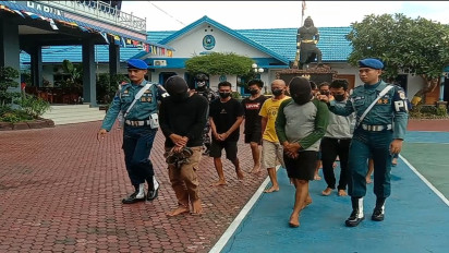 TNI AL Sergap Speedboat Pembawa Belasan PMI Non Prosedural dari Malaysia Menuju Kepri