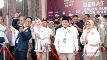 Ridwan Kamil dan Suswono Tak Ikut Pencoblosan Pilkada Jakarta 2024