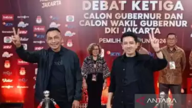 Dharma-Kun di debat terakhir Pilkada Jakarta 2024