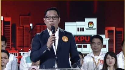 Debat Pamungkas: Ridwan Kamil Sebut Banjir dan Polusi DKI Merupakan Buntut Ketidakadilan Tata Ruang