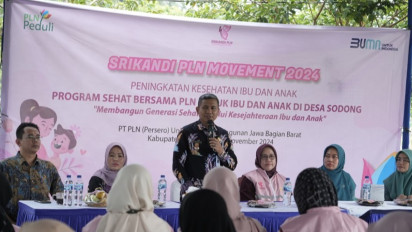 Komitmen PLN Tingkatkan Kesehatan Ibu dan Anak di Desa Sodong Demi Cegah Stunting