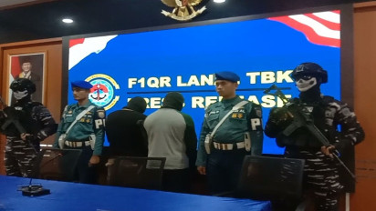 TNI AL Amankan Speedboat Pembawa PMI Non Prosedural dari Malaysia di Perairan Kepri