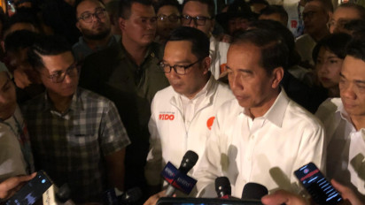 Jokowi Soal Elektabilitas Ridwan Kamil-Suswono di Pilkada Jakarta 2024: Kedaulatan Ada di Tangan Rakyat