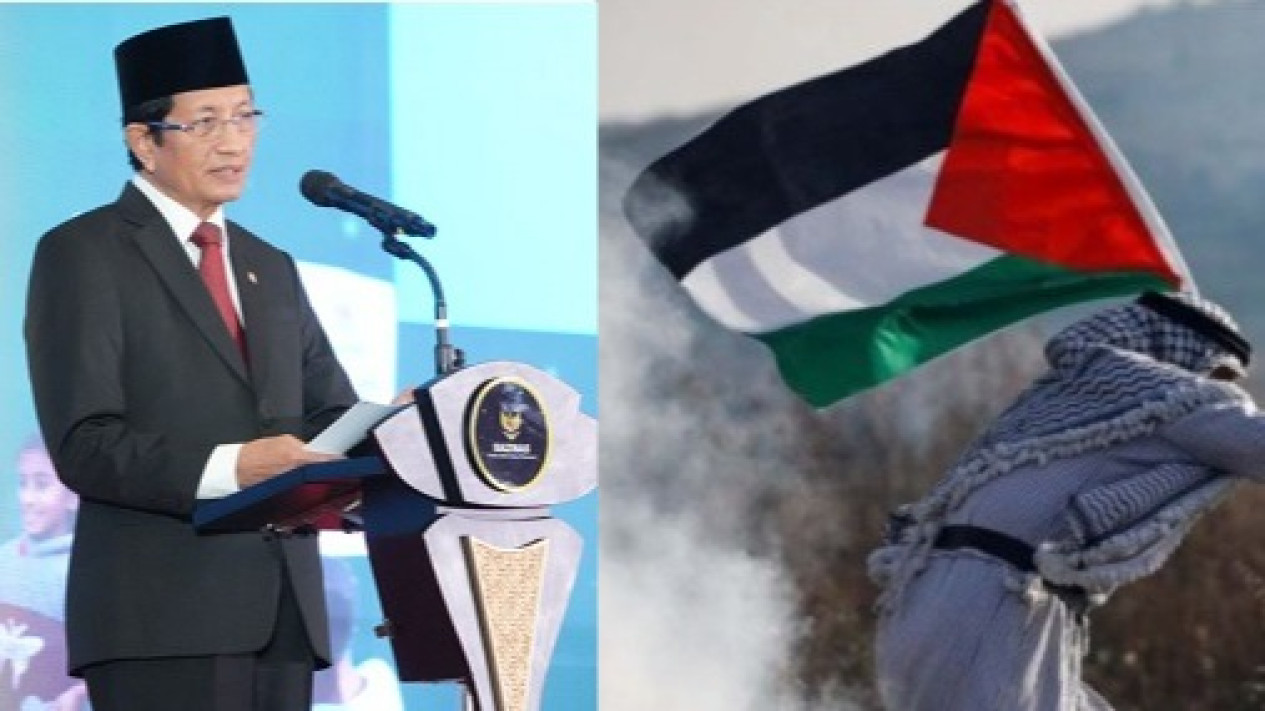 Menag Nasaruddin Umar Serukan Perjuangan Kolektif Bela Hak Rakyat Palestina
            - galeri foto