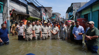 Dewan Apresiasi Langkah Pj Gubernur DKI Cek Langsung Genangan Rob di Muara Angke