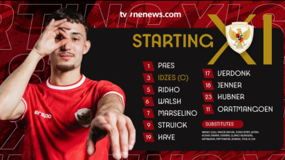 AFC Rilis Daftar Susunan Pemain Timnas Indonesia Vs Arab Saudi, Ada Eliano Reijnders