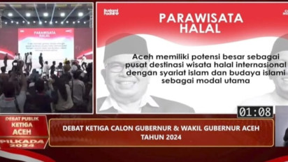 Bikin Geleng-geleng Kepala, Debat Ketiga Pilgub Aceh Ricuh, Ini Penyebabnya