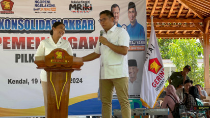 Berani Turunkan Ribuan Pasukan 'Jangkrik' di Kendal, Sudaryono Minta Pasangan Mirna-Riki Wajib Menang