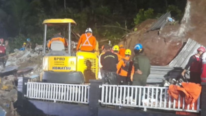 Longsor Timbun Satu Keluarga di Bruno Purworejo, Tiga Korban Ditemukan Meninggal
