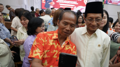 Menag Sapa Umat Konghucu, Ajak Lupakan Perbedaan dan Bersatu