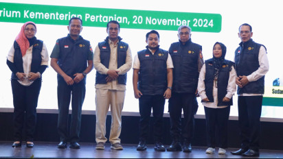 Optimistis Wujudkan Swasembada Pangan, Mentan Amran Siapkan Mentor dan Pendamping untuk Petani Milenial