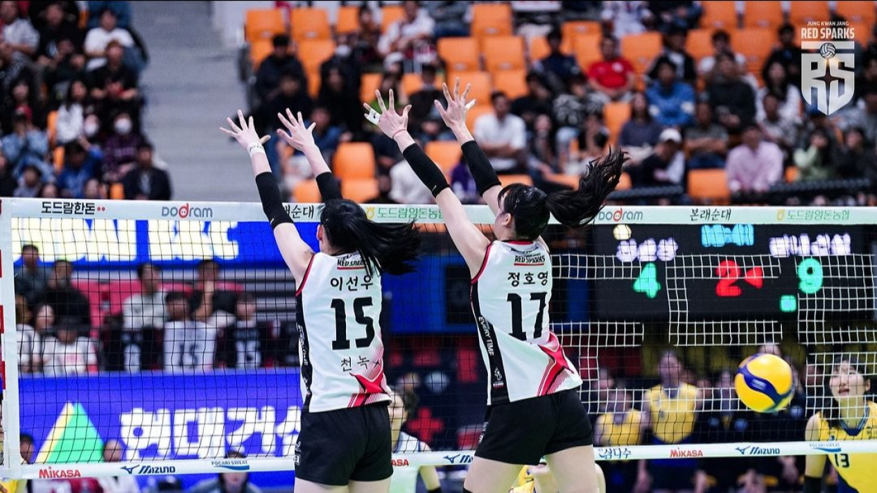 Red Sparks Geram! Ultimatum Netizen yang Hujat dan Lecehkan Megawati Hangestri dan Kawan-kawan
            - galeri foto