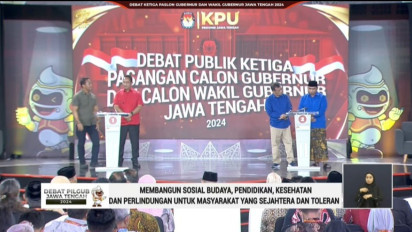 Dengan Suara Bergetar, Ahmad Luthfi Singgung Anaknya yang Penyandang Disabilitas di Debat Pamungkas Pilgub Jawa Tengah 2024