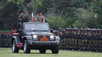 Kementerian Pertahanan Tetapkan 500 Warga Kalimantan Jadi Anggota Baru Komcad TNI AD