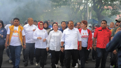 Lautan Manusia Berkumpul di Lapangan Merdeka Ambon, JAR-AMK Janjikan 3 Program Unggulan Ini