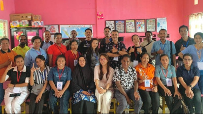 Demi Tingkatkan Keterampilan Siswa, Ratusan Guru SD Ikuti Pelatihan Peningkatan Literasi di Papua Selatan