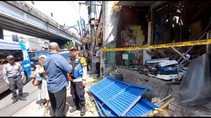 Ruko Service Kompor Gas di Bandung Meledak 