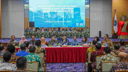 Optimalkan Kinerja Pemprov DKI Jakarta, Sekda Marullah Pimpin Monev Serapan APBD Tahun 2024