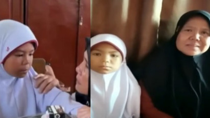 Mengharukan, Viral Bocah Kelas 4 SD Tak Mau Makan Siang Gratis karena Teringat Ibunya Belum Makan: Tiap Hari Disisihkan untuk Mama